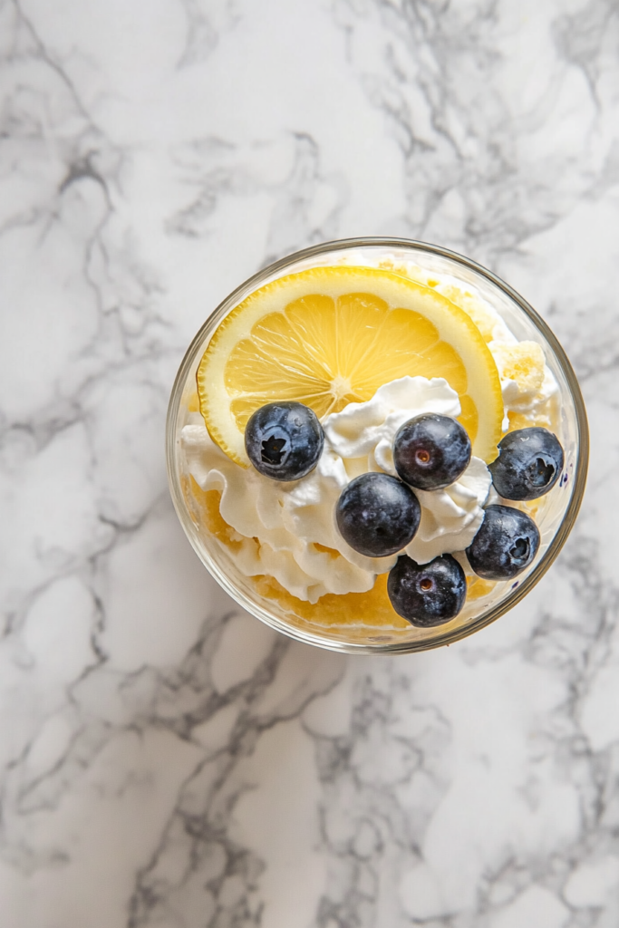 Blueberry Lemon Trifle