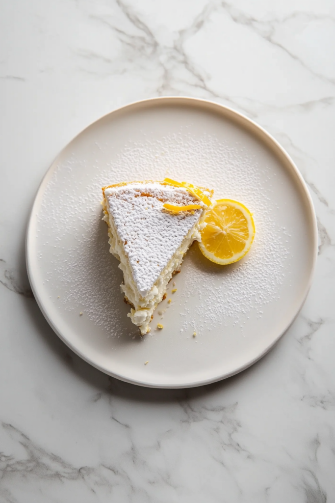 Lemon Ricotta Dessert Cake