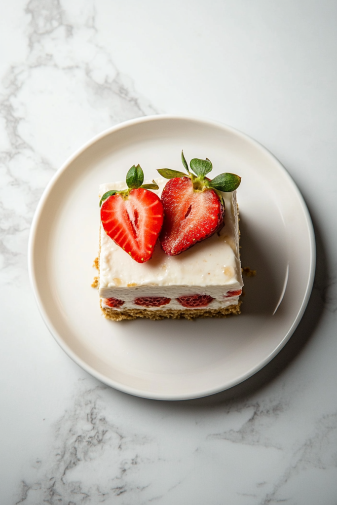 Strawberry Cream Cheese Icebox Cake