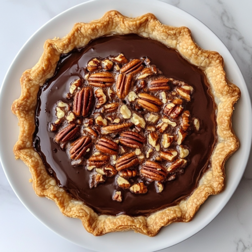 chocolate pecan pie