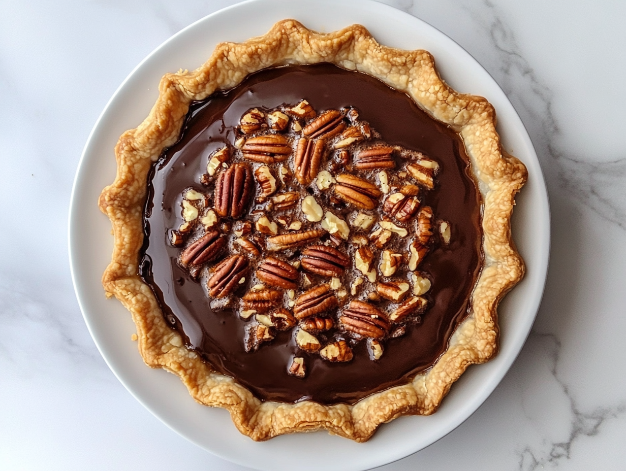 chocolate pecan pie