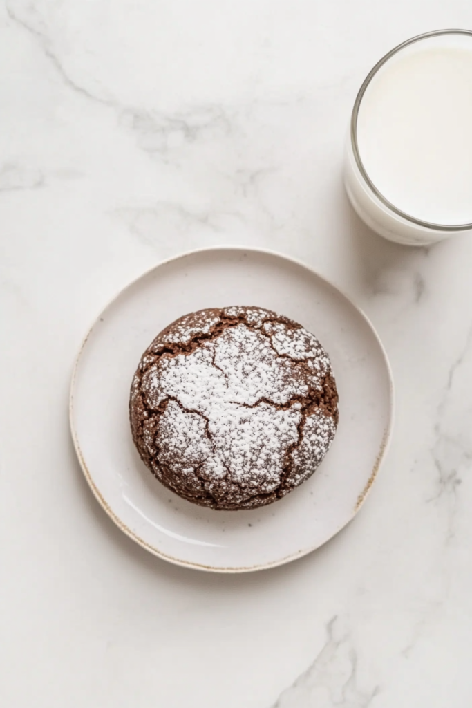 Soft Chocolate Sugar Cookies