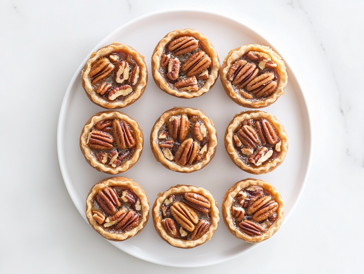 mini pecan pie