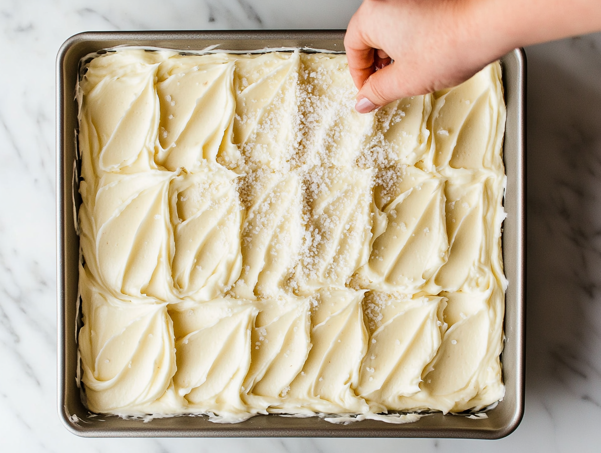 Browned Butter Sugar Cookie Bars With White Chocolate Frosting Recipe