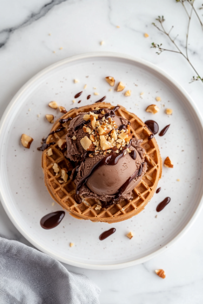 Choco Taco Waffle Shells