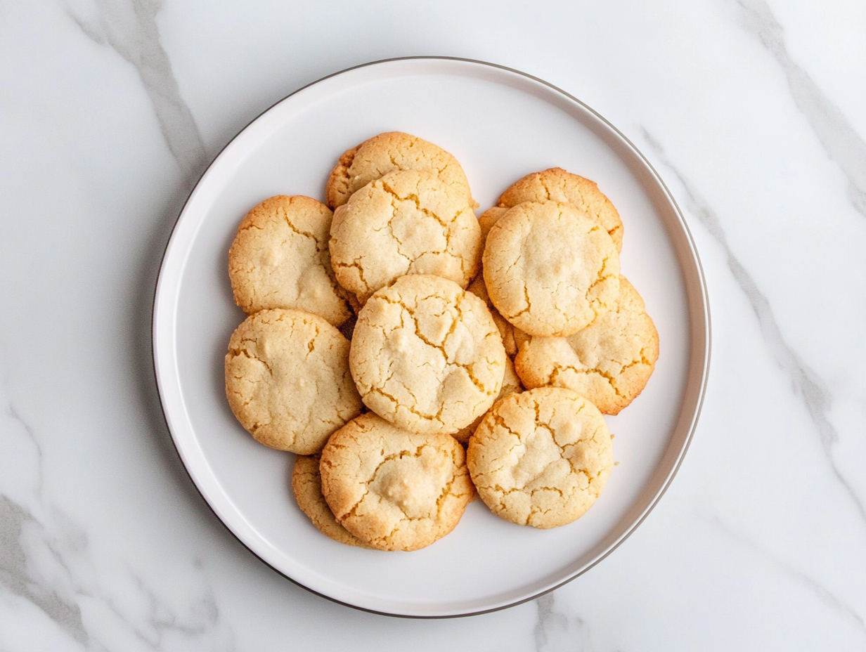 Eggless Peanut Butter Cookies Recipe