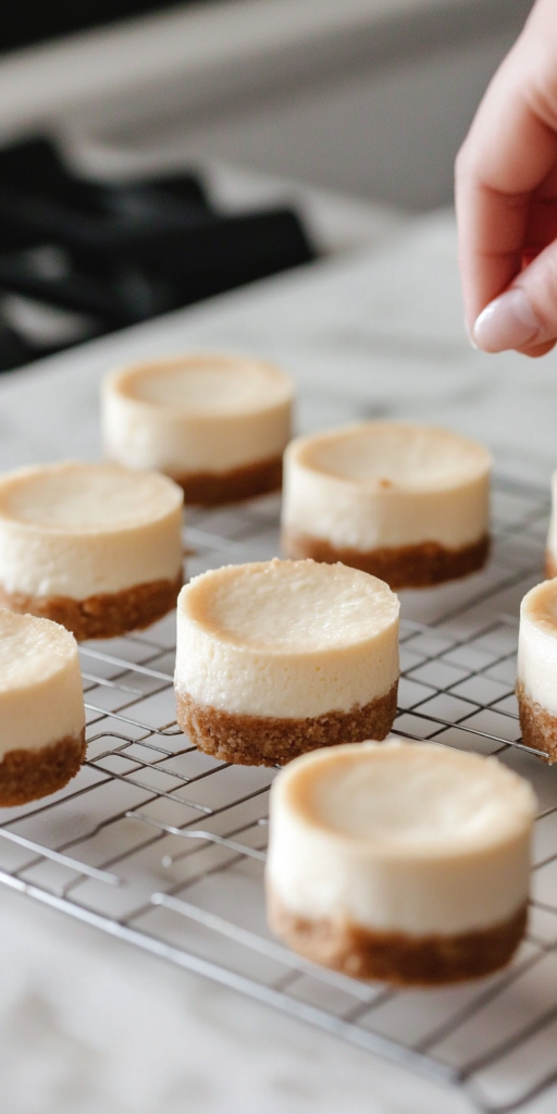 Mini Key Lime Cheesecake is ready