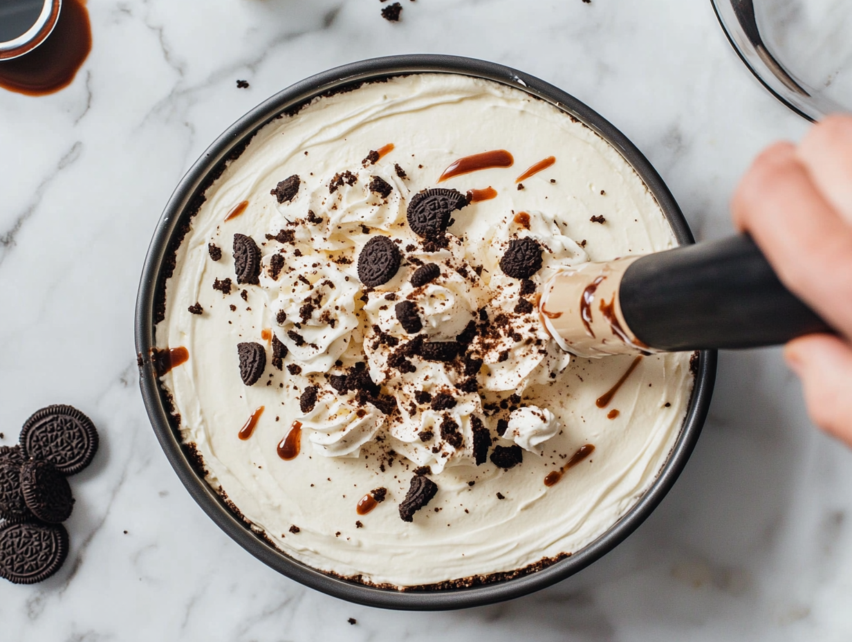 Oreo Chocolate Cheesecake Recipe is ready