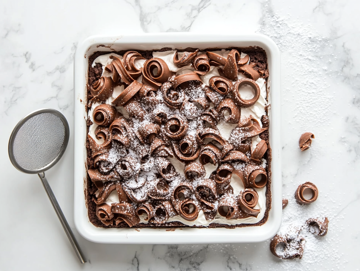 Sprinkle with Chocolate Curls