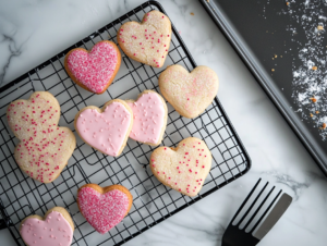 Valentine's Day Buttery Spritz Cookies Recipe